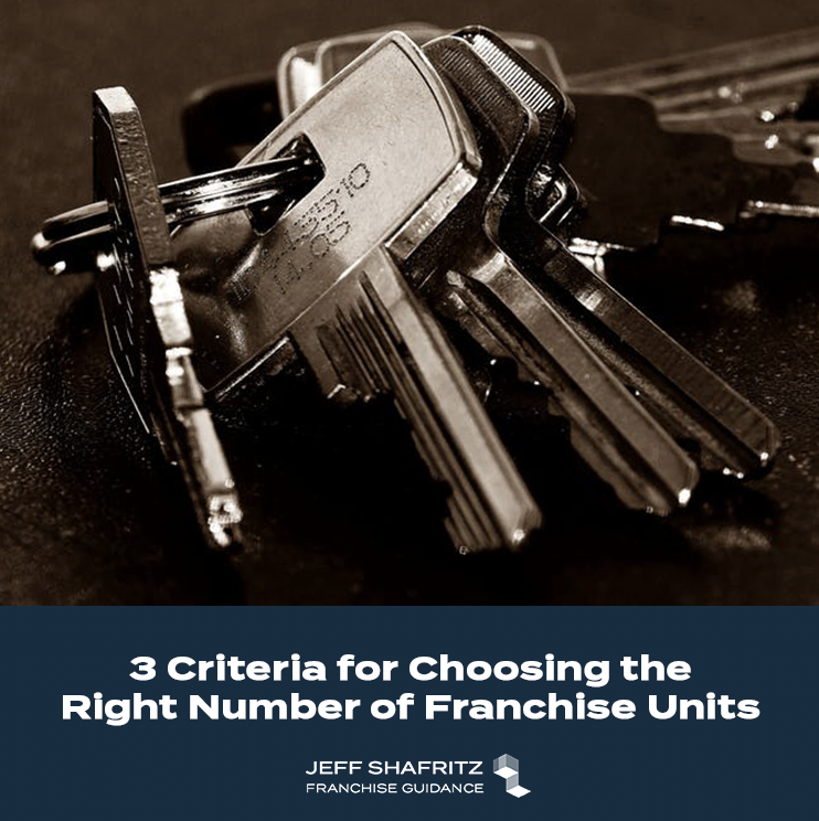 Read more about the article 3 Criteria for Choosing the Right Number of Franchise Units